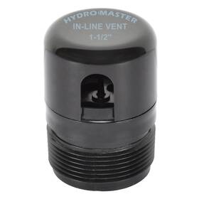 Hydro Master 0250901 1-1/2 Inch Npt Abs In-line Vent Construction Black