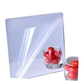 Icagy 730649666663 Acrylic Self Adhesive Mirror Sheet For Wall Plastic Non 14 Inch L X W 12