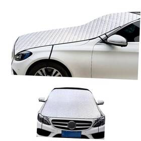Icykale Alempn12 Car Front Windshield Snow Cover For Ice And Engine Hood Rear