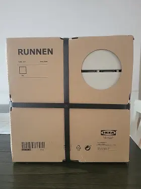902.381.11 Ikea 904.767.34 Runnen Decking Dark Gray Stained 9 Qq Feet - New In Box