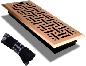 Fr-410-ac Inc 4 Inch X10 Floor Register With Trap Net 4-inch X 10-inch Duct Opening Measurements