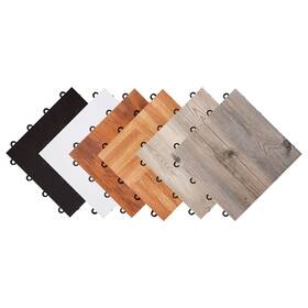 Incstores 840032930971 3/8 Inch Thick Snap Together Dance Flooring Tiles 12 X12 Printed Vinyl F