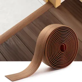 Tjx10ft-brown Inmozata 10ft Floor Transition Strip Self Adhesive Vinyl Cover Laminate F