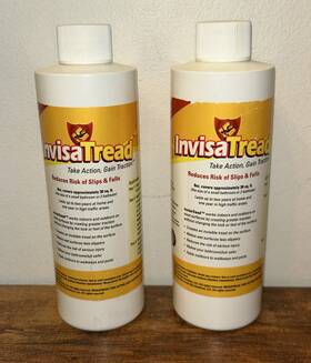 Invisatread 793573761972 2x Anti-slip Treatment 16oz Total - Invisible Traction For Tile/tubs