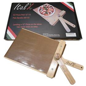 Italx Ezpp12 New Ez Pizza Peel 12 V3 Actual Size 11.89 Inch - Professional Self-launch