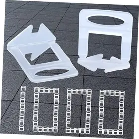3-1000 Jauyas Tile Leveling System Clips Spacers Leveler Diy 1/8in 1000 1