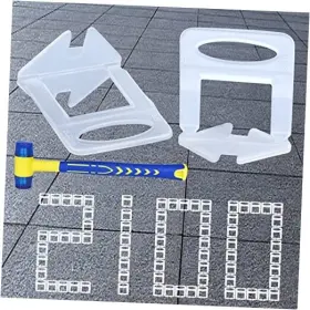 3-2100 Jauyas Tile Leveling System Clips Spacers Leveler Diy 1/8in 2100 1