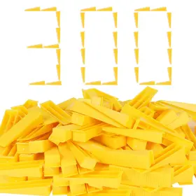 68888 Jauyas 300 Pcs Reusable Leveling Wedges Tile System For 1/8 68888 Jauyas 300 Pcs Reusable Leveling Wedges Tile System For 1/8
