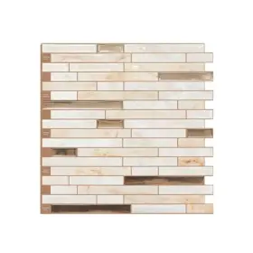 Jds-qt-004-gn Jeedeson 12 X Inch Vinyl Peel And Stick Tile Backsplash Stone Beige 10-pack Jds-qt-004-gn Jeedeson 12 X Inch Vinyl Peel And Stick Tile Backsplash Stone Beige 10-pack