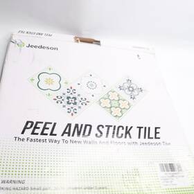 Jeedeson Jht06-10p 10-pk Peel And Stick Tile Stickers Self Adhesive Backsplash