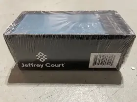 99514 Jeffrey Court Caribbean Water Blue 3 Inch X 6 Glass Wall Tile 1 Box Of 8 Tiles