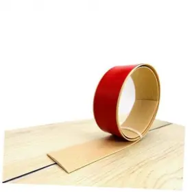 Jh008-ca Jewelth Self Adhesive Flat Floor Transition Strip Pvc 5cm/6.56ft 1 Maple Color