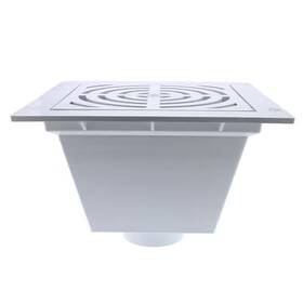 Jones Stephens 445028530574 2 Inch X 3 Pipe Fit Pvc Complete Floor Sink 12 8 Deep Wi
