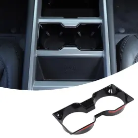 Jonkoko 395647655594 Central Console Water Cup Holder Frame Cover Trim Compatible With Land Rover