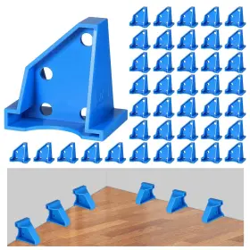 Di9buyre Josojoou 705201 1 40pcs Flooring Spacers Laminate Tools With 1/2 Inch And 1/4 Gaps Wood Floor