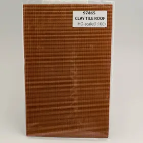 97465 Jtp Plastics Gallery Ho Clay Tile Roof