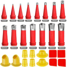 Jtuxcke120 Jtuxcke 735626993794 27 Pcs Caulking Finisher Kit Reusable Nozzle Coating 15 No