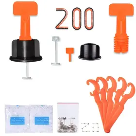 Jyxindzkj 759104314505 Tile Leveling System 1/16 Kit Reusable 200pcs Leveler Spacer With 1000pcs