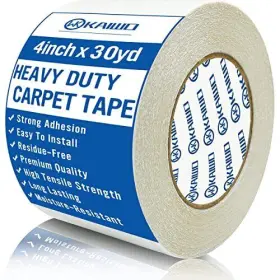 Inx30yd Kaiwo 797550554113 Heavy Duty Carpet Tape Double Sided 4 Rug For Area Rugs On Inx30yd Kaiwo 797550554113 Heavy Duty Carpet Tape Double Sided 4 Rug For Area Rugs On