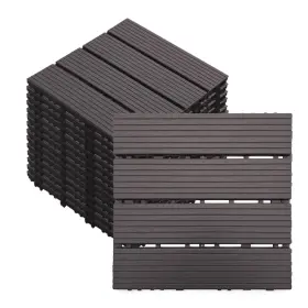 Kedy 978312631646 27 Pcs 12x12 Inch Interlocking Deck Tiles - Waterproof All-weather Outdoor Pa