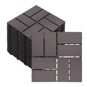 Kedy 978312631738 27 Pcs 12x12 Inch Interlocking Deck Tiles - Waterproof All-weather Outdoor Pa