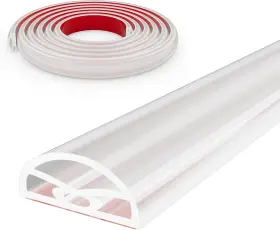 Kneelisa 636144786878 39 Inch Transparent Shower Threshold Water Dam Stopper For 39inch
