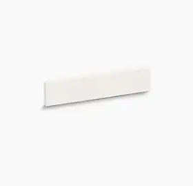 Kohler 885612943743 4-in X 18-in Quartz Side Splash Kohler 885612943743 4-in X 18-in Quartz Side Splash