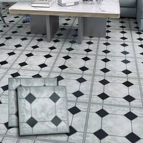 Kuaginzuhe Db-ft-999 Self-adhesive Vinyl Floor Tiles 30-pack 12x12 Inch Waterproof Flooring For