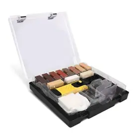 51392.01 Kw-commerce Wood Floor Repair Kit - Wax Sticks And Melting Tool For Repairing Hardwood