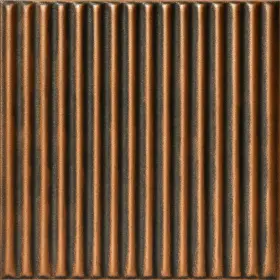 R133  La Maison Ceilings 810140561886 A Corrugated Pre-painted Foam Glue-up Ceiling Tile 1