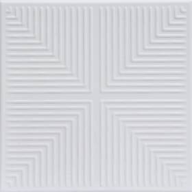 La Maison Ceilings R06upws-96 A R06 Pyramid Illusion Foam Glue-up Ceiling Tile 256 Sq