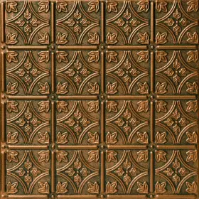 R125abz-96  La Maison Ceilings A R125 Emmas Flowers Foam Glue-up Ceiling Tile 259.2 Sq