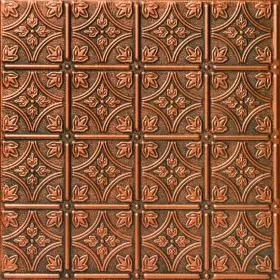 R125ac-48  La Maison Ceilings A R125 Emmas Flowers Foam Glue-up Ceiling Tile 128 Sq. Ft