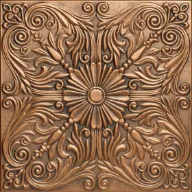 R139abz-48  La Maison Ceilings A R139 Spanish Silver Foam Glue-up Ceiling Tile 129.6 Sq.