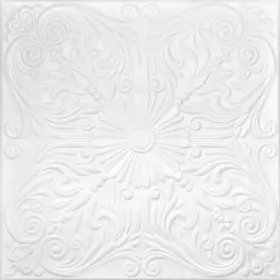R139upws-48  La Maison Ceilings R139 Spanish Silver Foam Glue-up Ceiling Tile 129.6 Sq.
