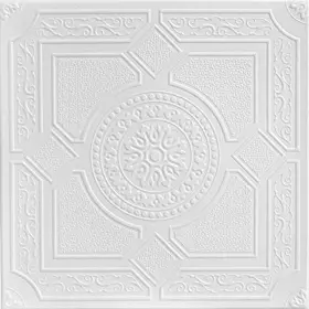 R30-8pw  La Maison Ceilings A R30 Kensington Gardens Foam Glue-up Ceiling Tile 21.6 S