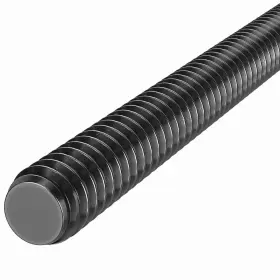 2-13x5inx25 Lamons 756995004416 Medium-strength Threaded Rod Grade B7 Black-oxide Steel 1/2 Inch -13 Thre
