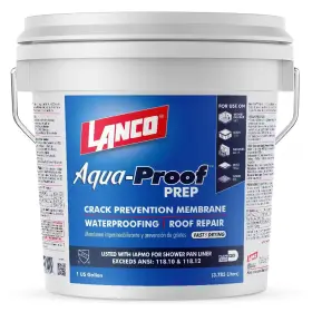 Lanco 313100443487 Aqua-proof Prep 1 Gal. Waterproofing And Crack Prevention Membrane