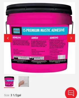 0015-0035-22 Laticrete 15 Premium Mastic Adhesive - 3.5 Gal