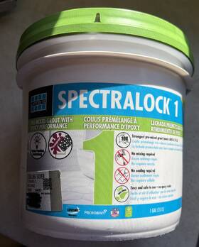 Laticrete 3178-0001-2 Spectralock 1 Pre Mixed Grout - Gal Sterling Silver