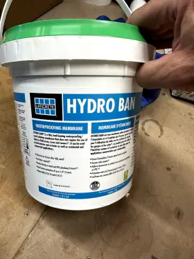 925504012 Laticrete Hydro Ban Waterproofing/crack Isolation Membrane Mini Unit 1 Gallon Pail