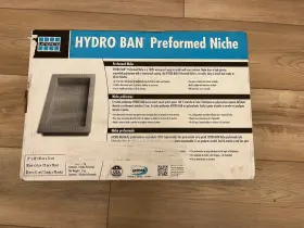 9314-1220-m Laticrete Hydro Ban Preformed Niches - Mega H 12 Inch X 20