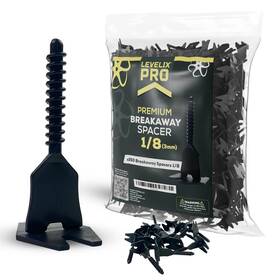 Levelix Pro Bs-02 Tile Leveling System 1/8-flooring Tools And Spacers-refill Kit- 250 Breaka