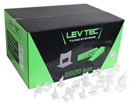 Ltclip116 Levtec Rtc Products 1/16 Inch Bathroom/kitchen Tile And Flooring Plastic Ltclip116 Levtec Rtc Products 1/16 Inch Bathroom/kitchen Tile And Flooring Plastic