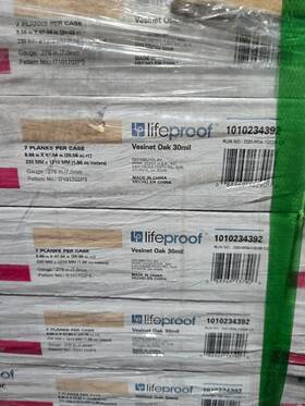 Lifeproof 088969137906 Pallet Sale - Vinyl Flooring Vesinet Oak 30 Mil- 28 Cases