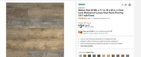 Lifeproof 088969142740 Pallet Sale - Flooring Walton Oak 22 Mil 28 Cases