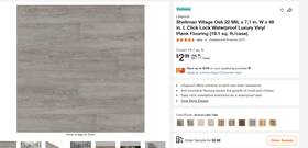 Lifeproof 664646356930 Pallet Sale - Shellman Village Oak 22 Mil Vinyl Flooring 32 Cases