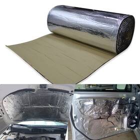 Lingda 789106708631 21.53 Sqft 10mm Heat Shield Thermal Sound Insulation Proofing Deadener Mat Ca