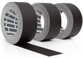 Lockport 865368000471 Black Gaffers Tape 2 Inch X 30 Yards - 3 Pack Pro Gaff