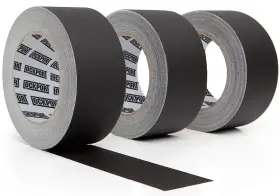 Lockport 865368000471 Black Gaffers Tape 2 Inch X 30 Yards - 3 Pack Pro Gaff Lockport 865368000471 Black Gaffers Tape 2 Inch X 30 Yards - 3 Pack Pro Gaff